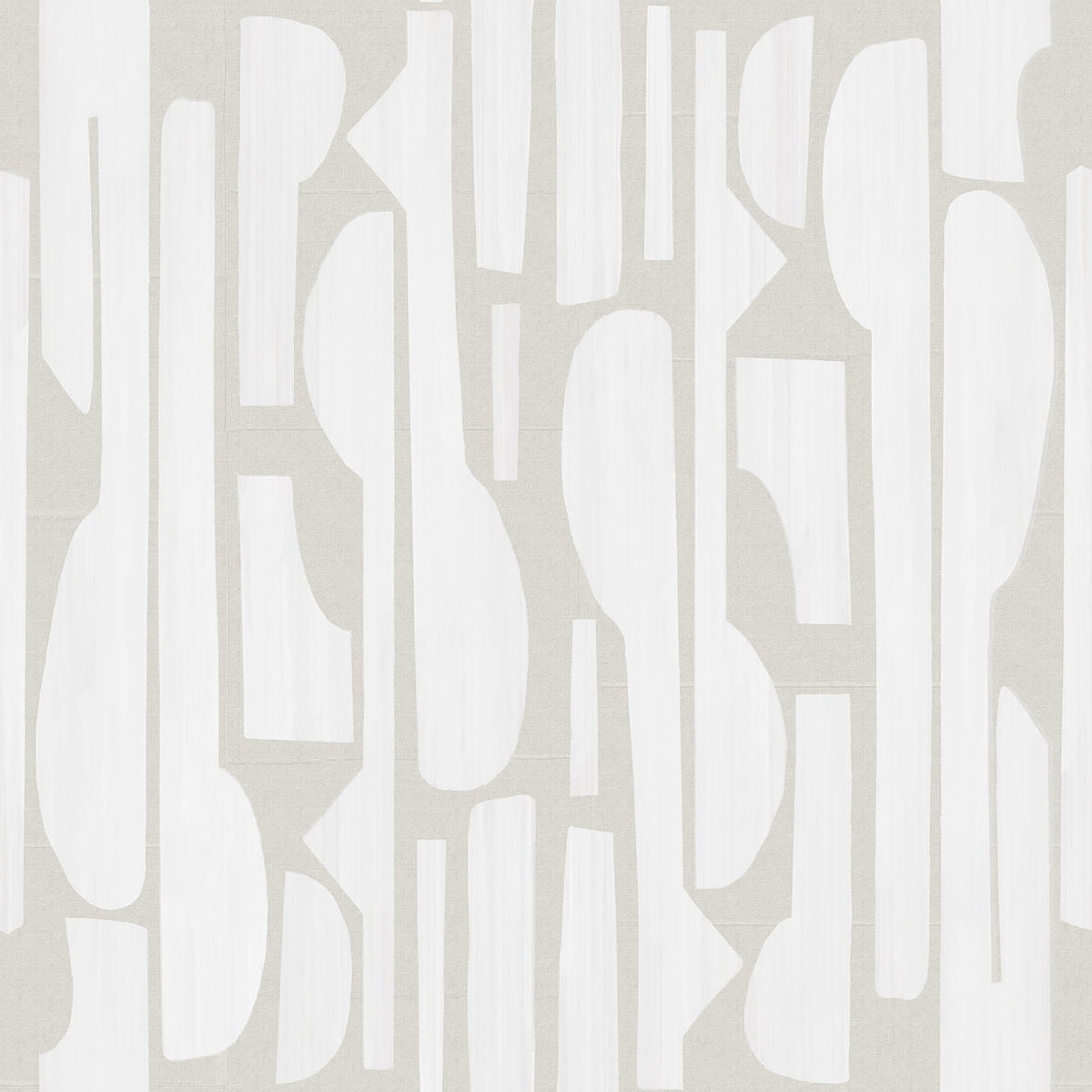 White Linen Tapestry Wall Mural