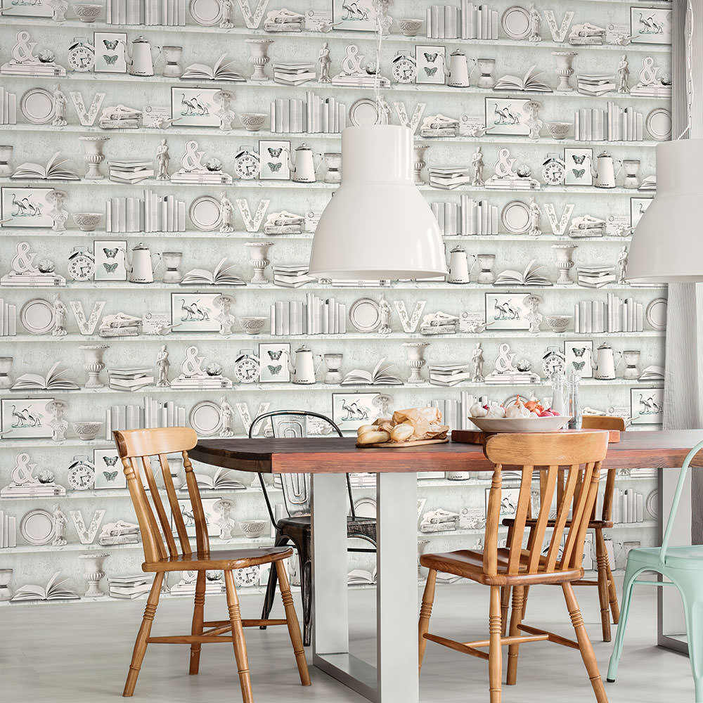Curio Cabinet Wallpaper