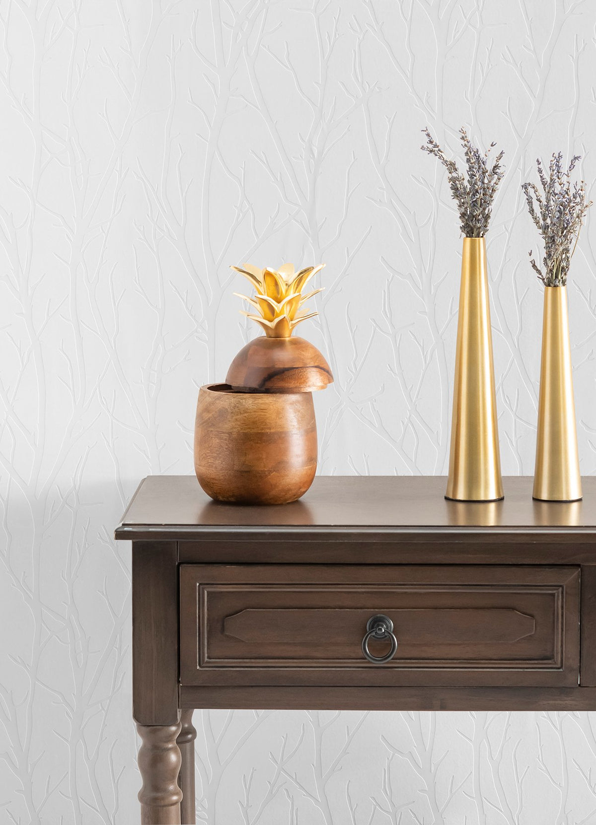 Redford White Birch Paintable Wallpaper