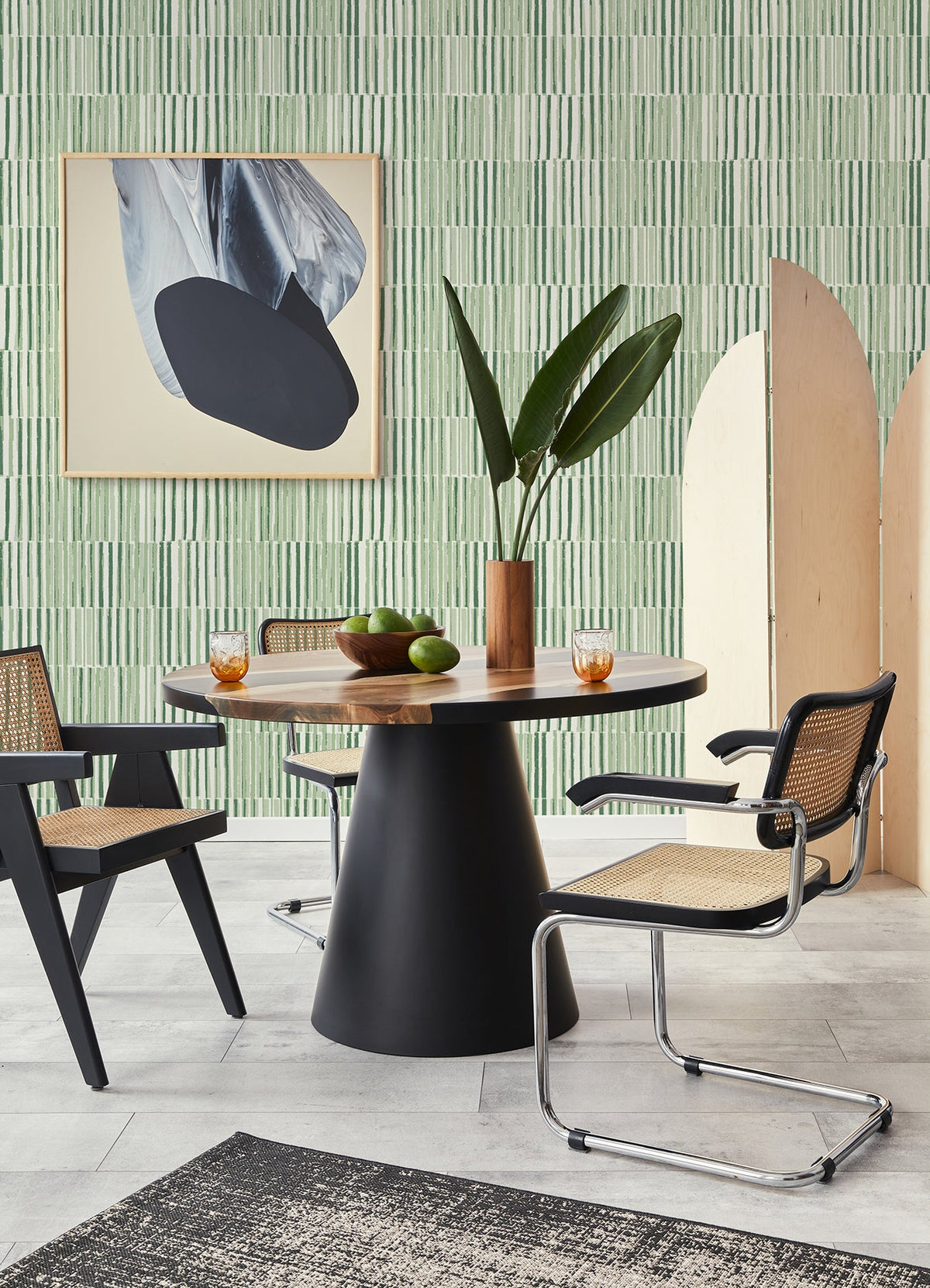 Sabah Stripe Wallpaper