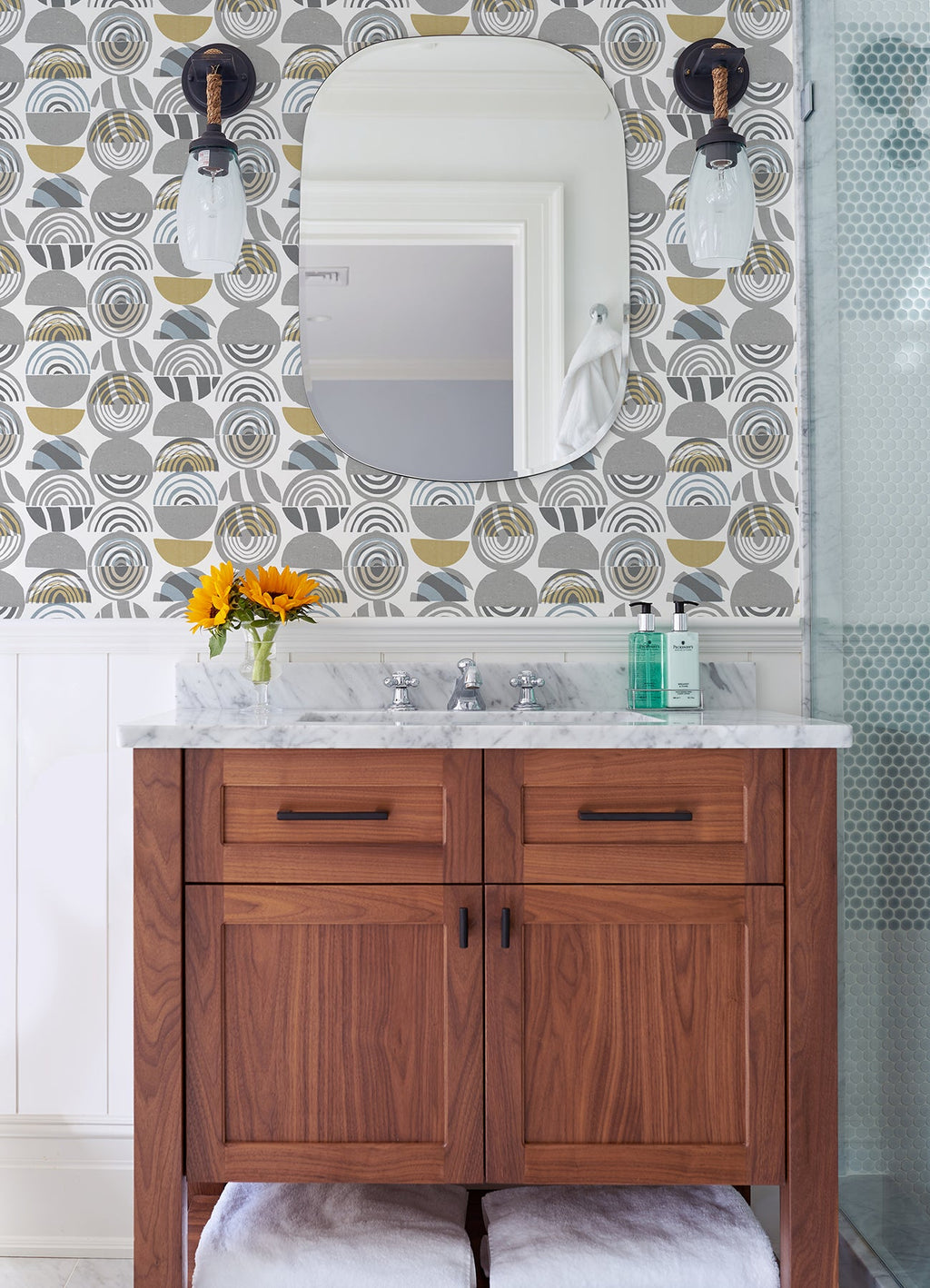 Mahe Mod Geometric Wallpaper