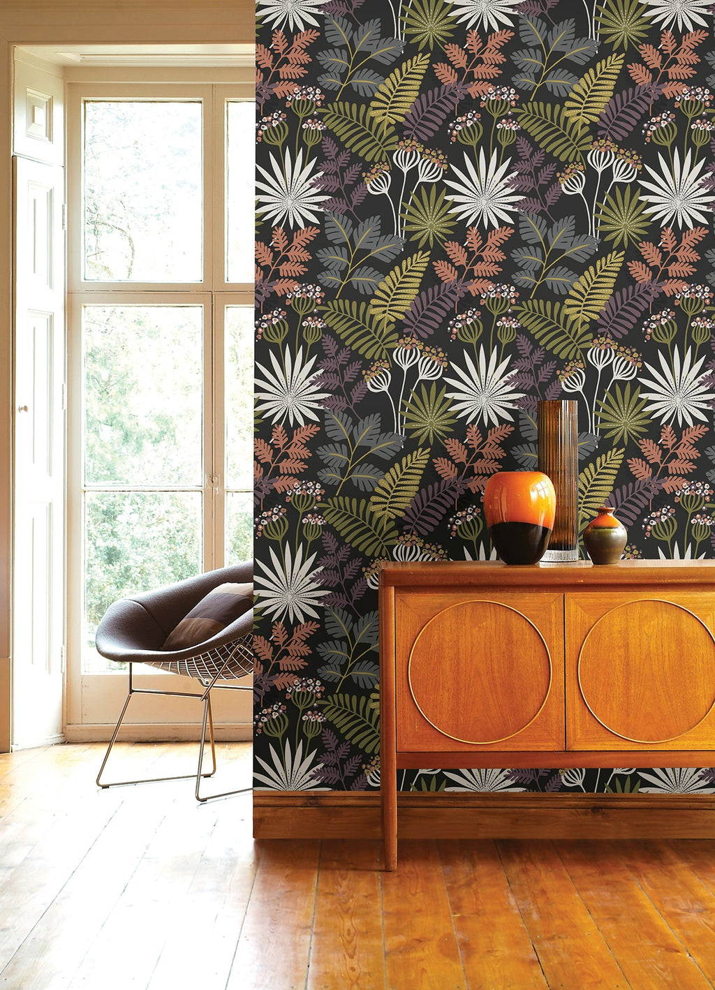 Praslin Botanical Wallpaper