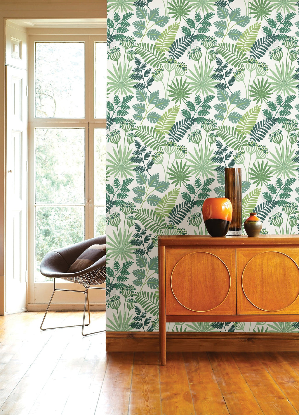 Praslin Botanical Wallpaper