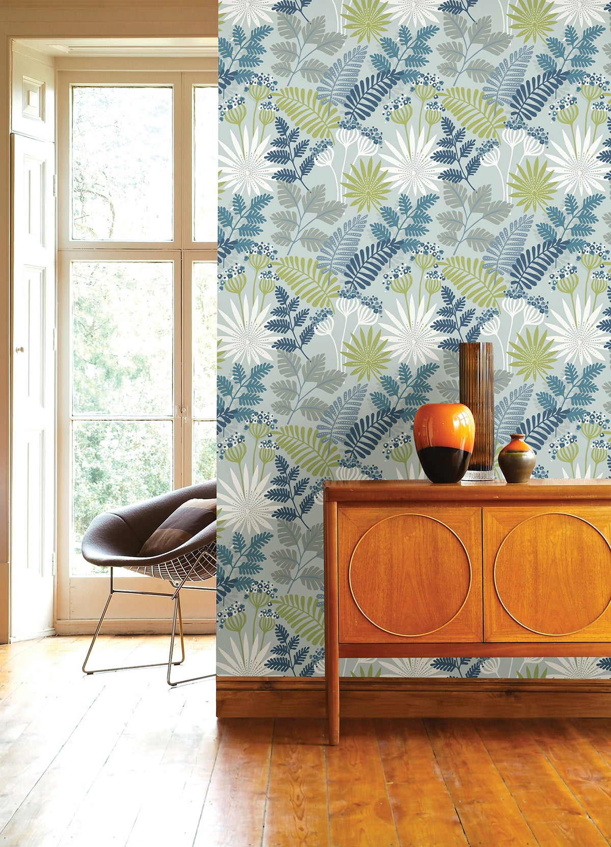 Praslin Botanical Wallpaper