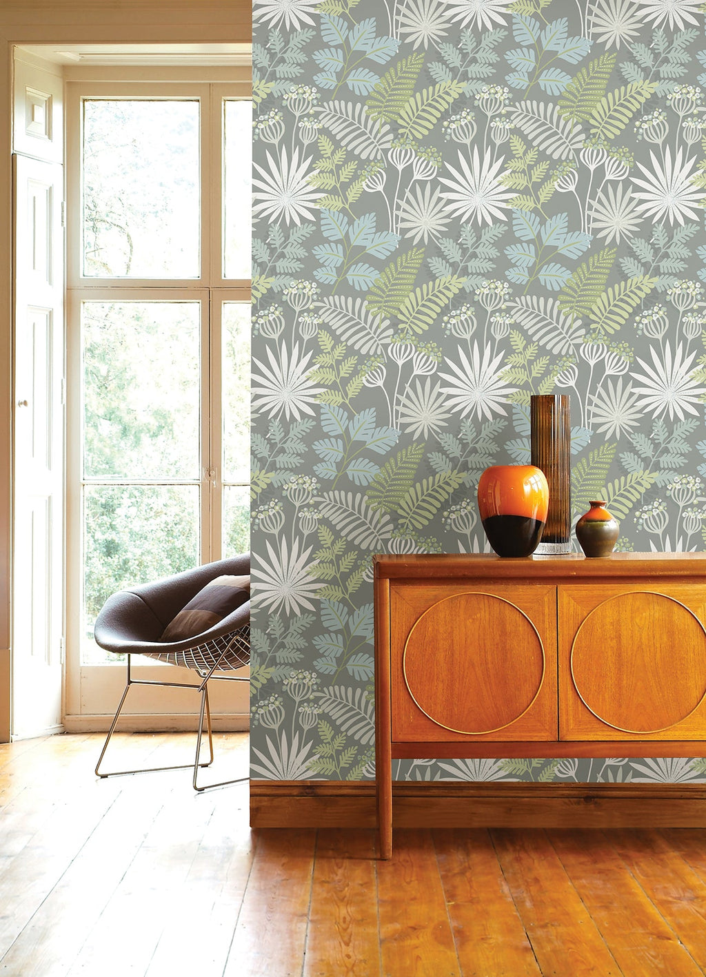 Praslin Botanical Wallpaper