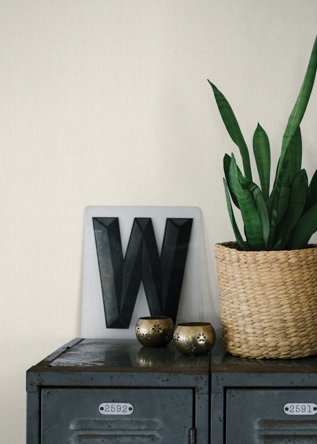 Seaton Linen Texture Wallpaper