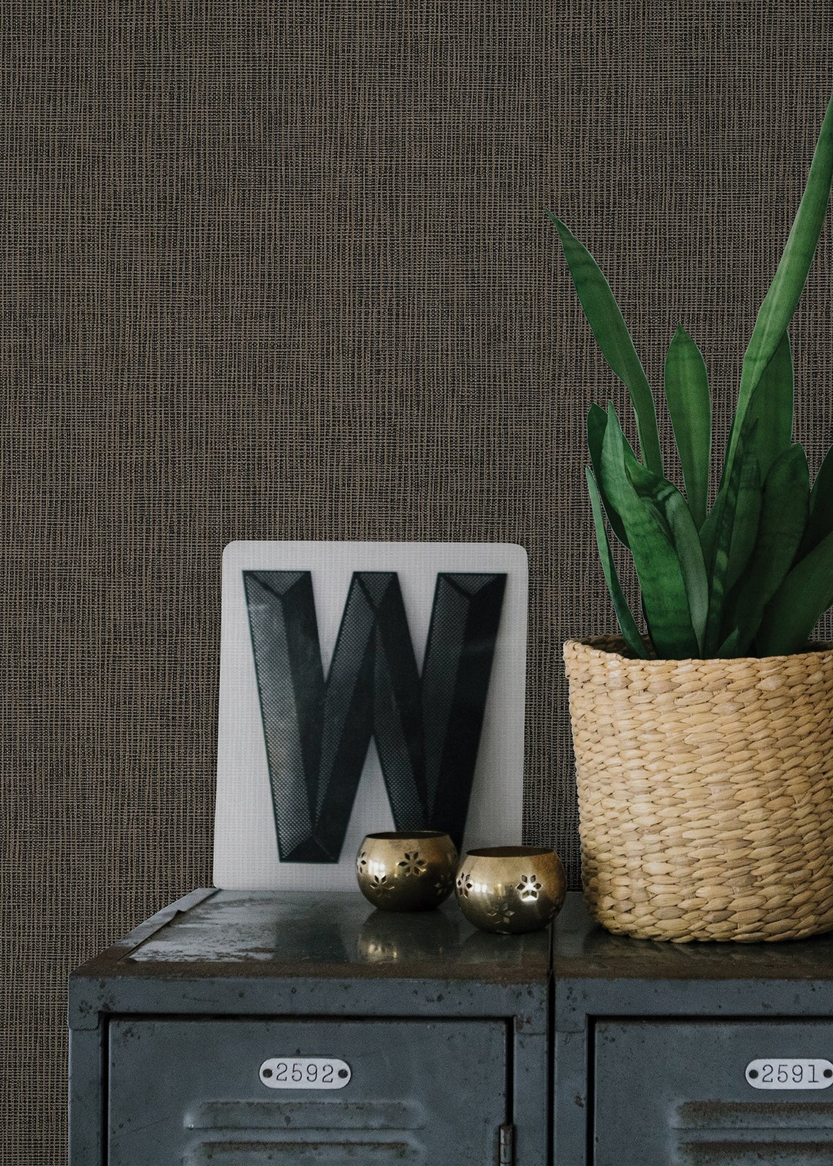Seaton Linen Texture Wallpaper
