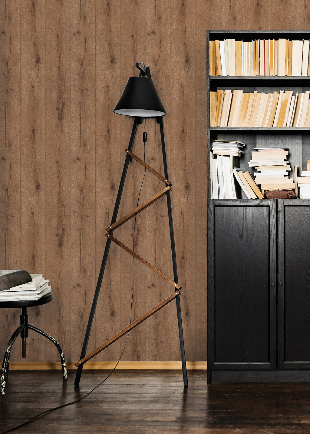 Appalacian Wood Planks Wallpaper