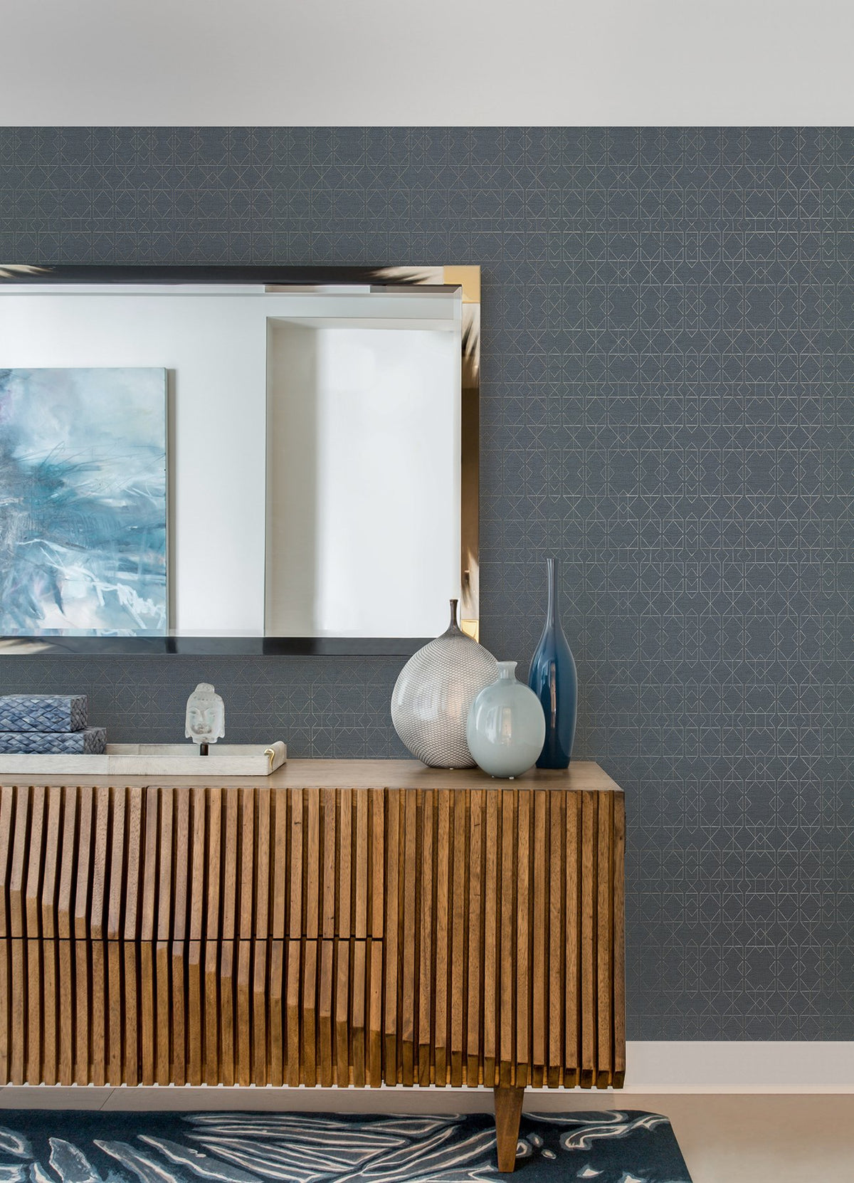 Paititi Diamond Trellis Wallpaper