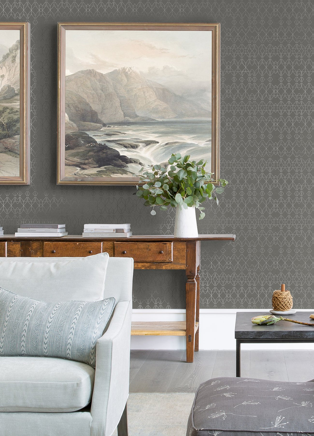 Paititi Diamond Trellis Wallpaper