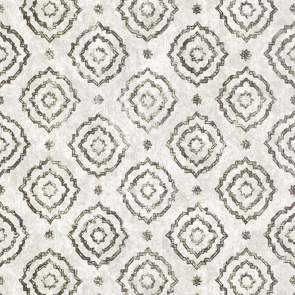 Bohemian, Medallions, Graphics, Greys