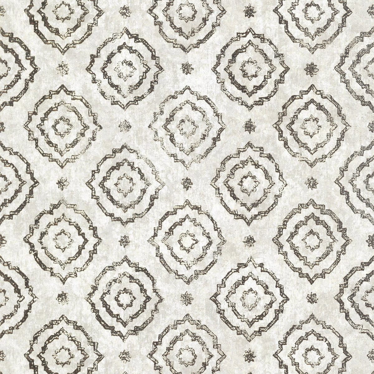 Bohemian, Medallions, Graphics, Greys