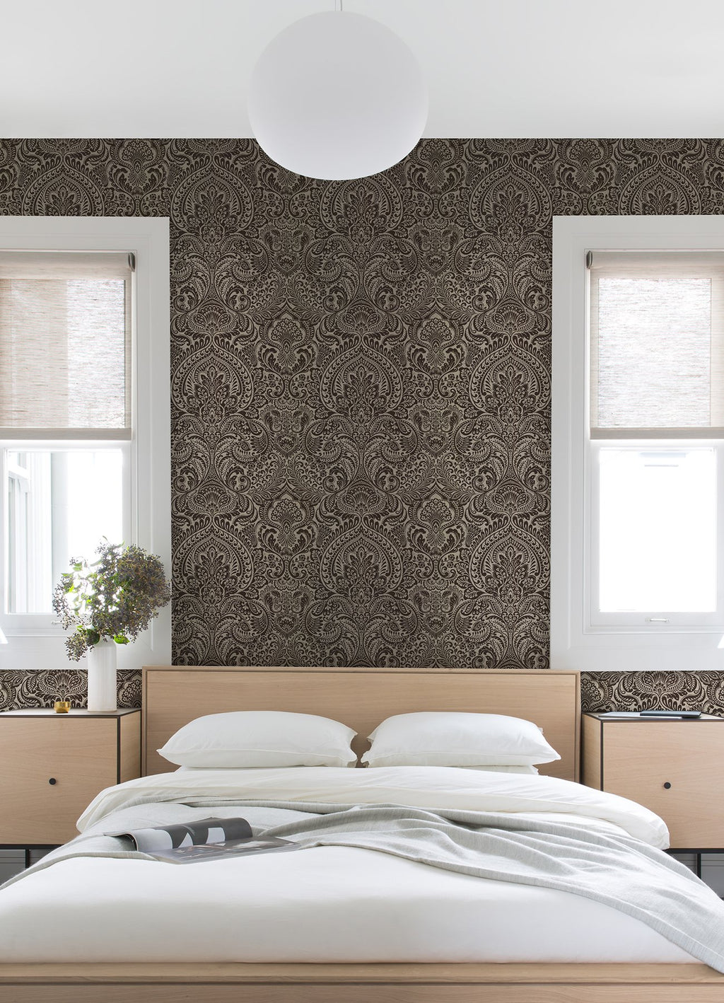 Artemis Floral Damask Wallpaper