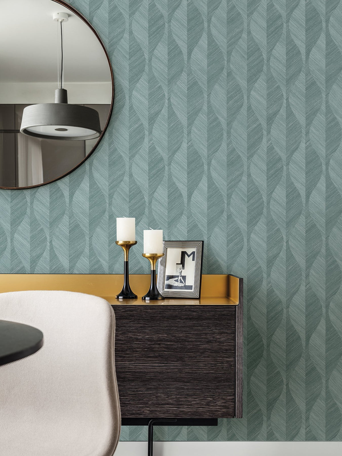 Oresome Ogee Wallpaper