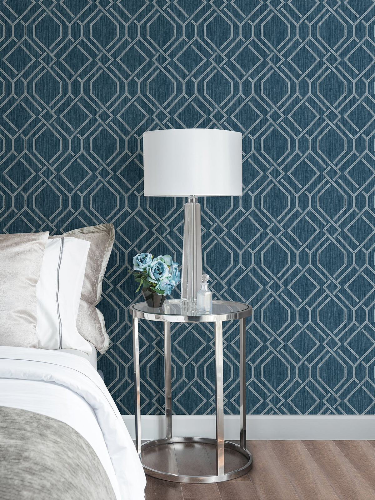 Frege Trellis Wallpaper