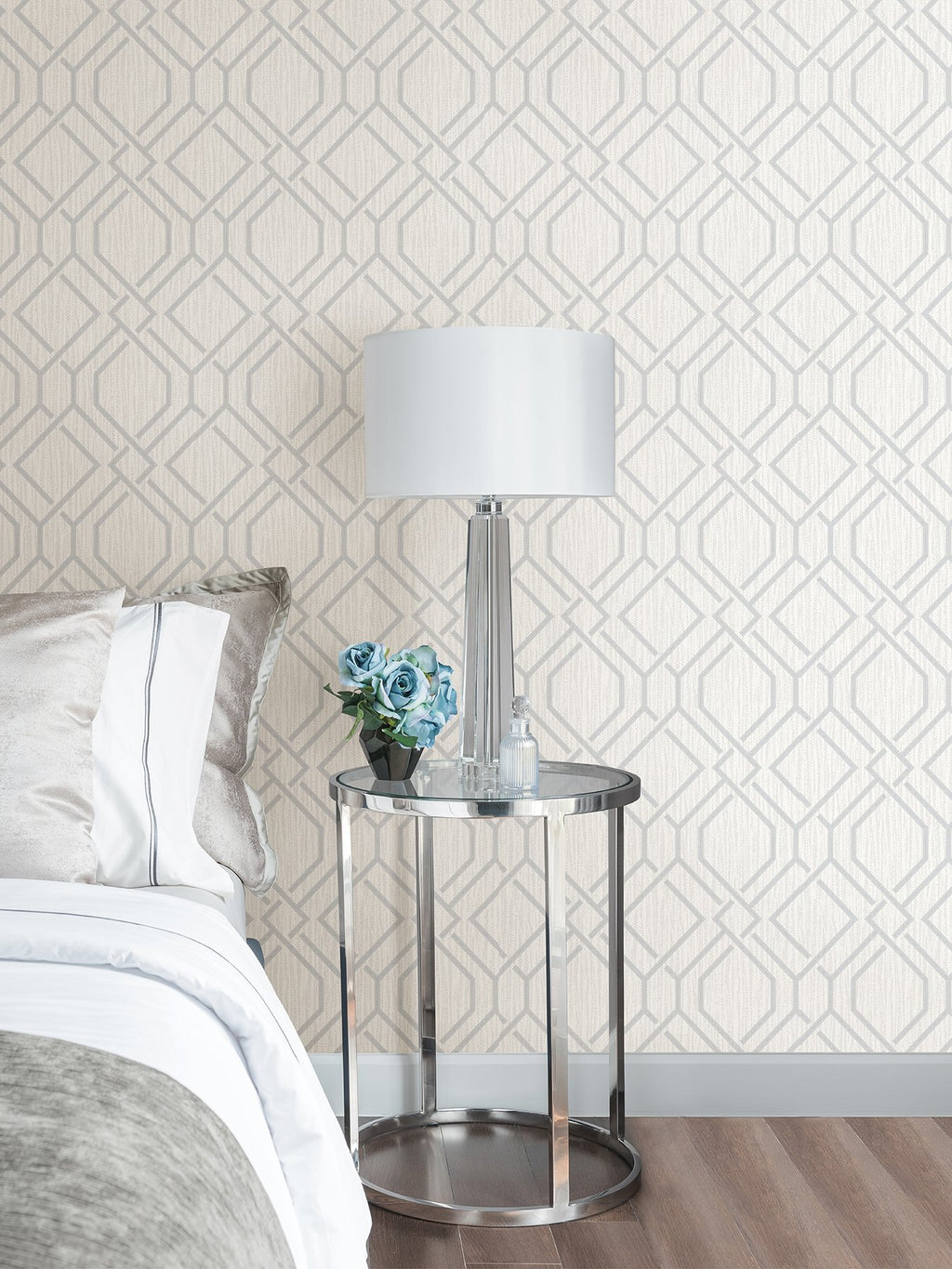 Frege Trellis Wallpaper