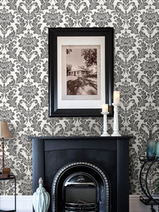 Galois Damask Wallpaper