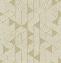 Load image into Gallery viewer, Fairbank Linen Geometric Wallpaper
