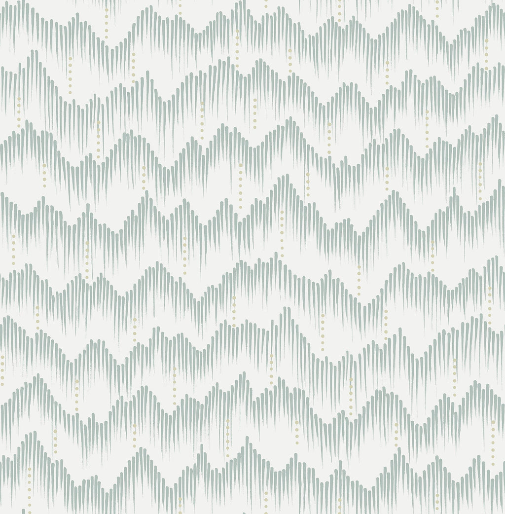 Holmby Brushstroke Zigzag Wallpaper