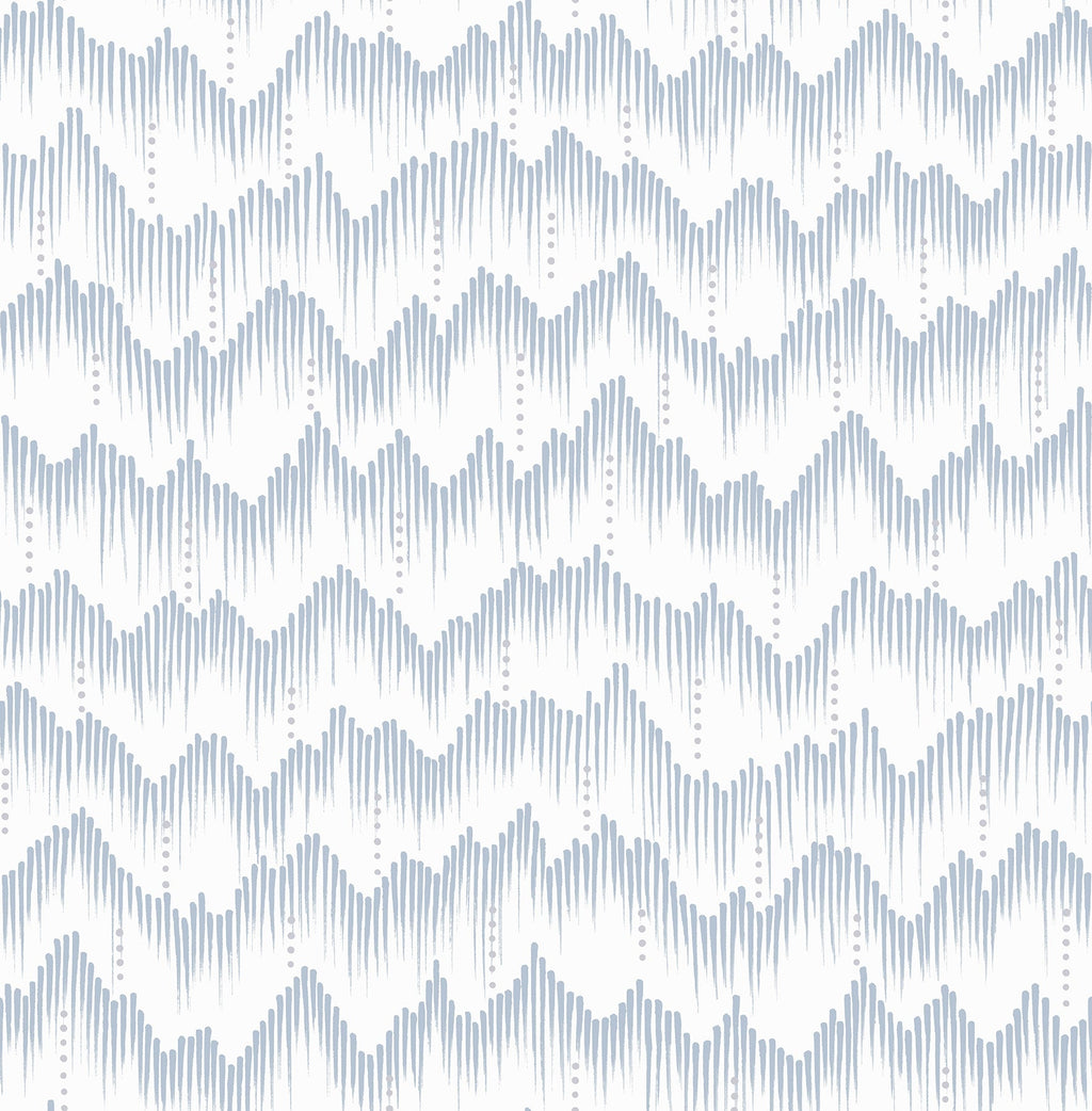 Holmby Brushstroke Zigzag Wallpaper