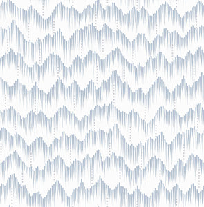Holmby Brushstroke Zigzag Wallpaper