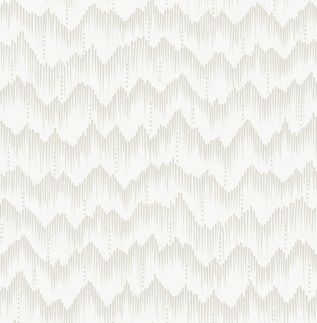 Holmby Brushstroke Zigzag Wallpaper