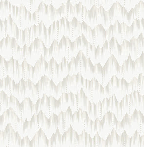 Holmby Brushstroke Zigzag Wallpaper