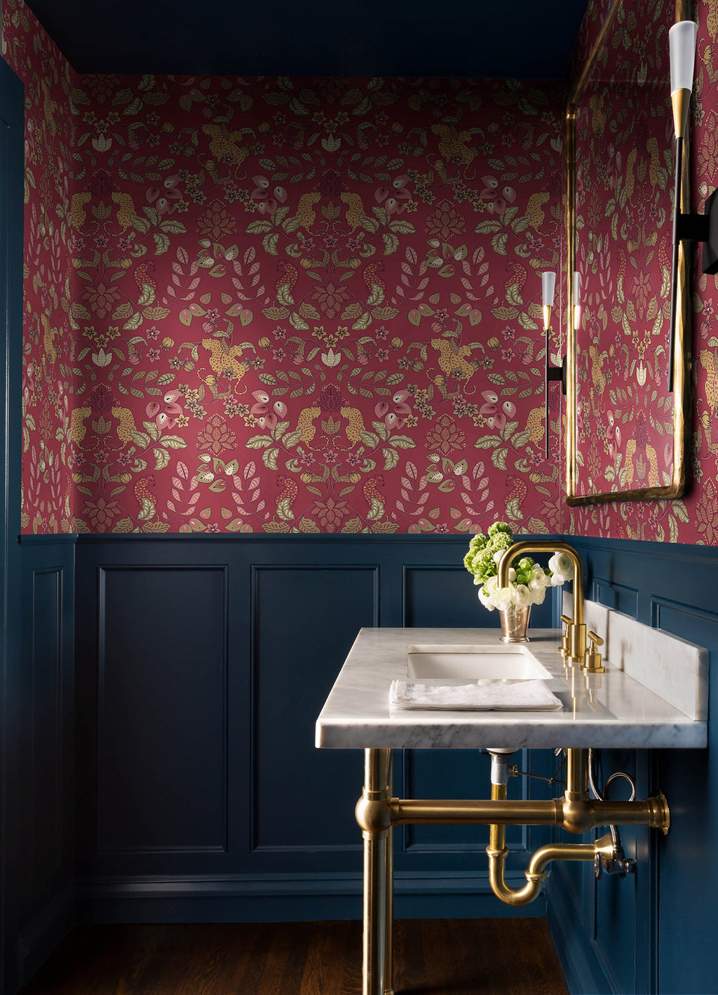 Getty Jungle Damask Wallpaper