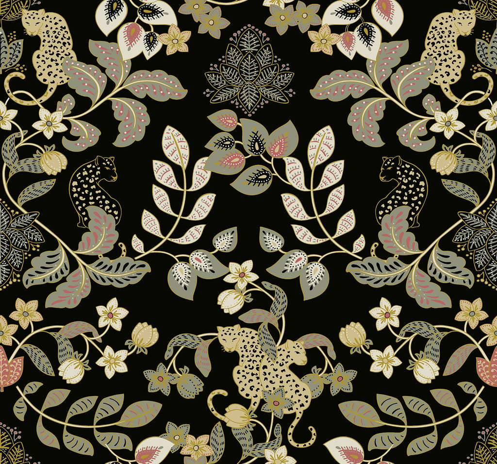 Getty Jungle Damask Wallpaper