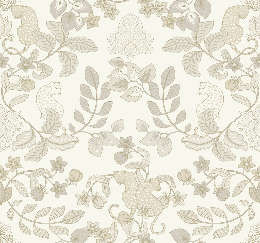 Getty Jungle Damask Wallpaper