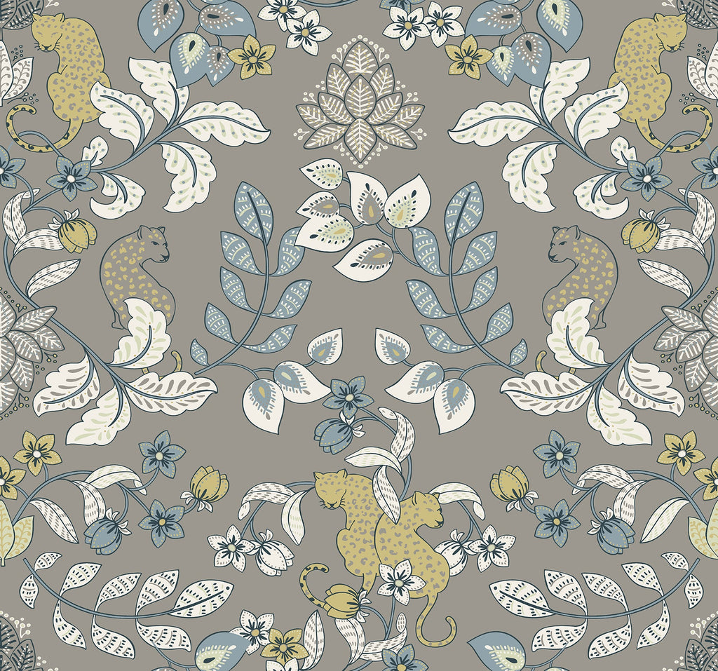 Getty Jungle Damask Wallpaper