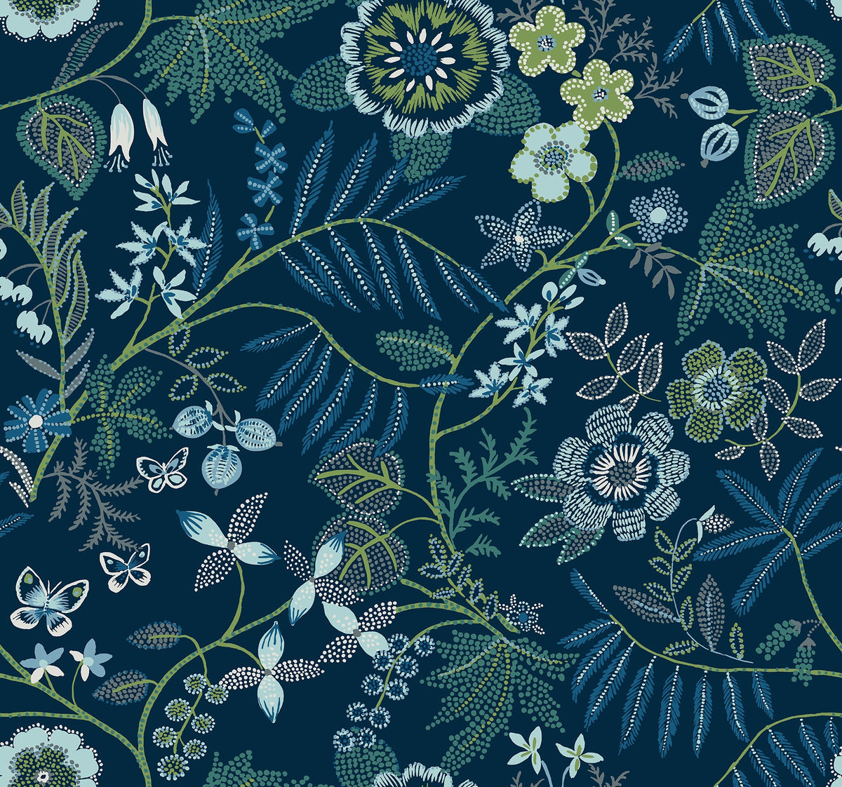 Marilyn Floral Trail Wallpaper