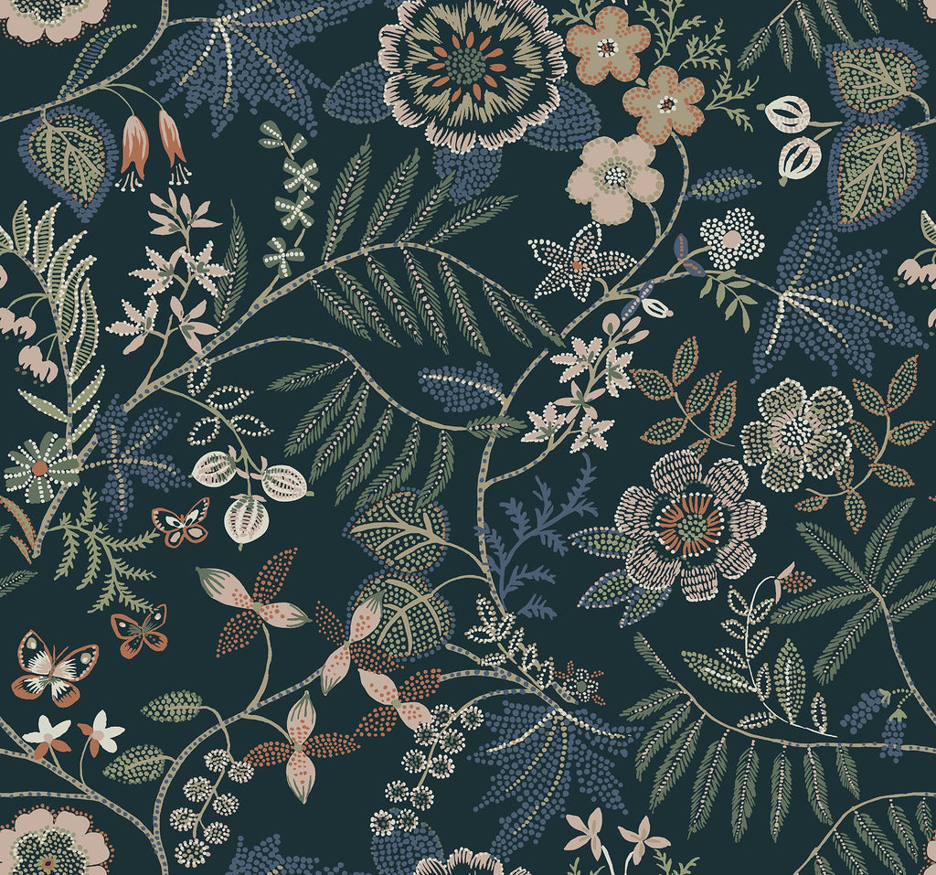 Marilyn Floral Trail Wallpaper
