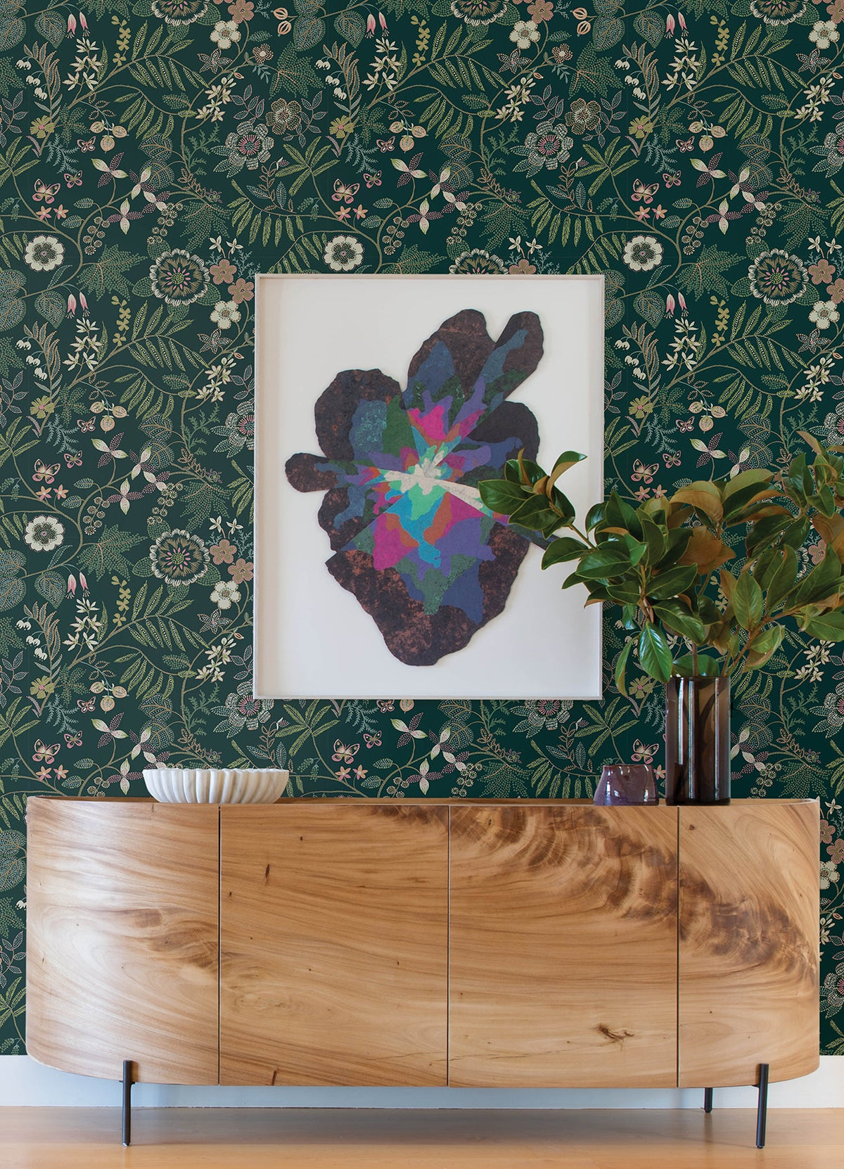 Marilyn Floral Trail Wallpaper