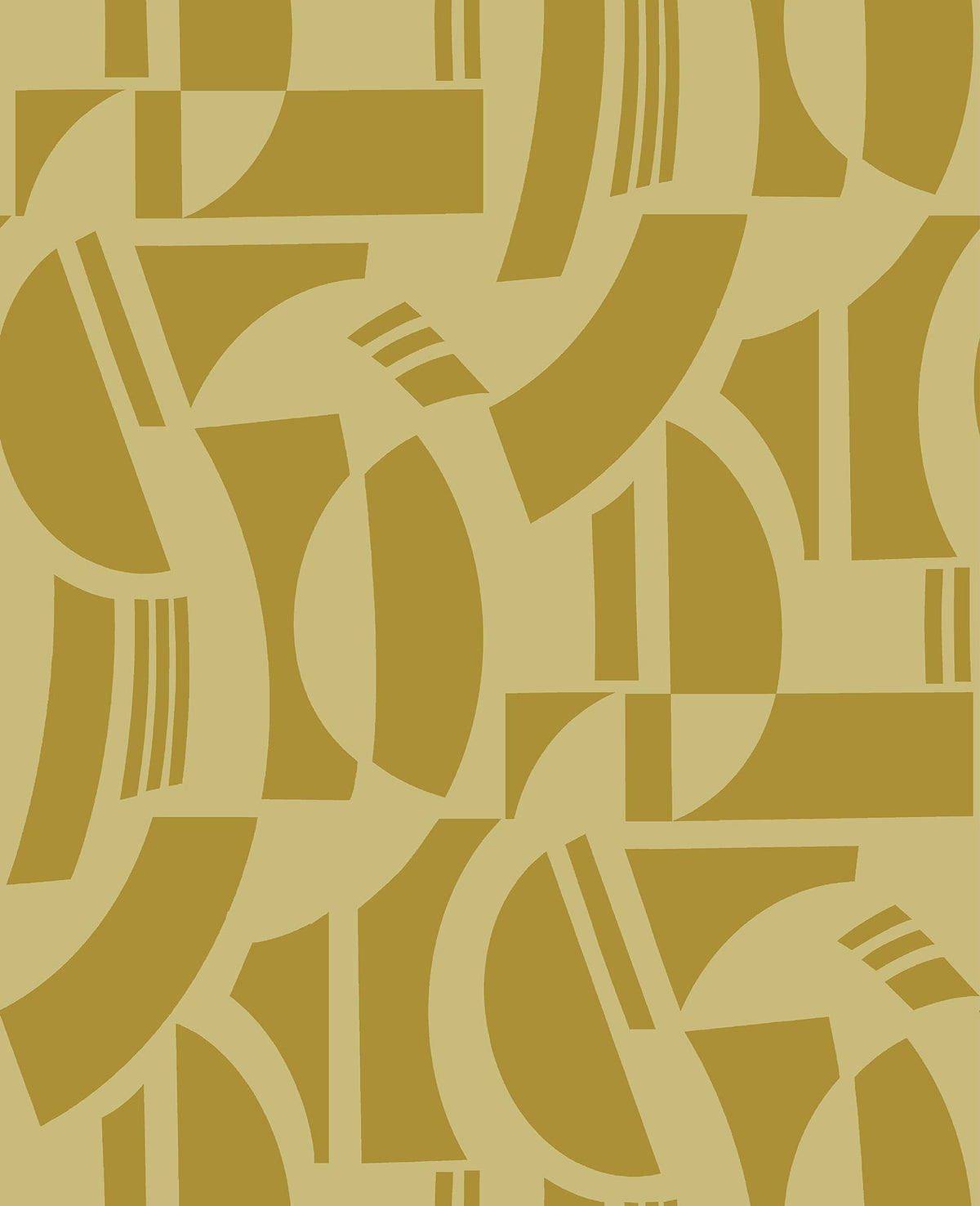 Carter Geometric Flock Wallpaper