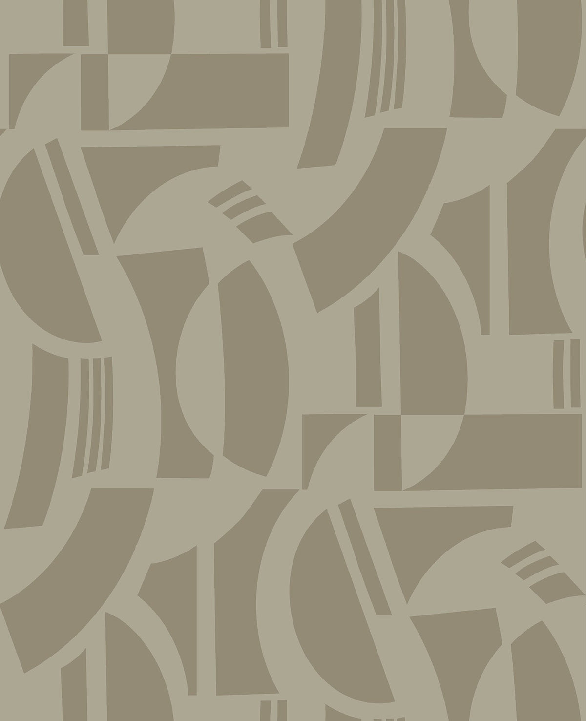 Carter Geometric Flock Wallpaper