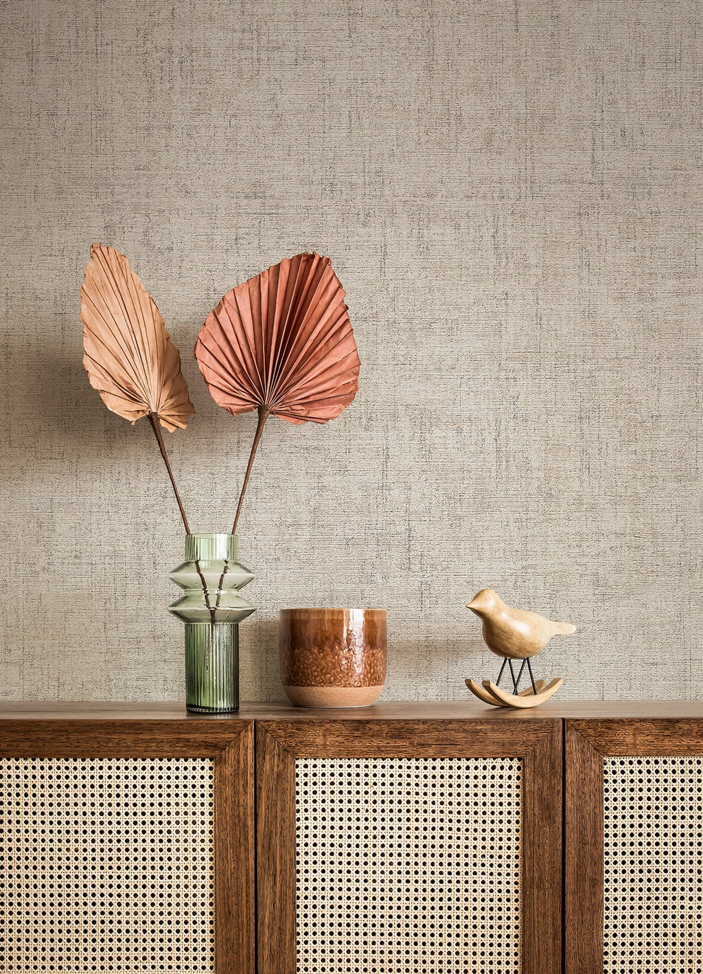 Estefan Distressed Texture Wallpaper