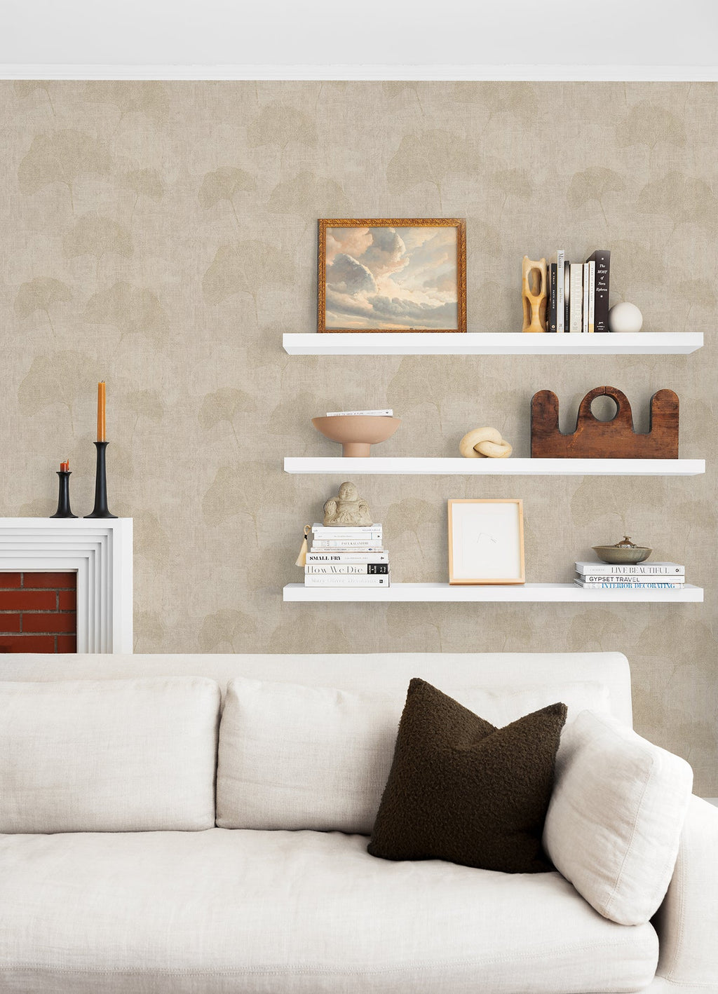 Canseco Distressed Texture Wallpaper