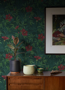 Malecon Floral Wallpaper