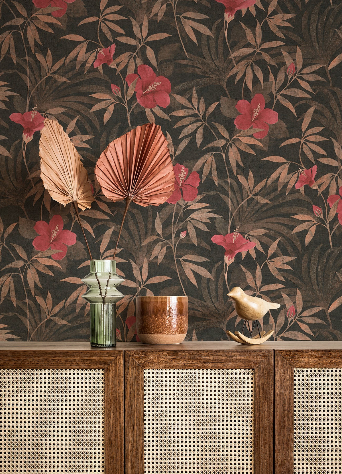 Malecon Floral Wallpaper