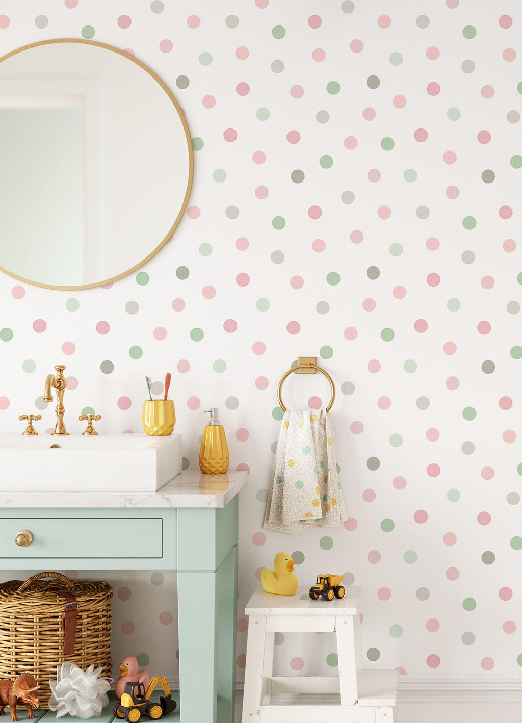 Jubilee Dots Wallpaper