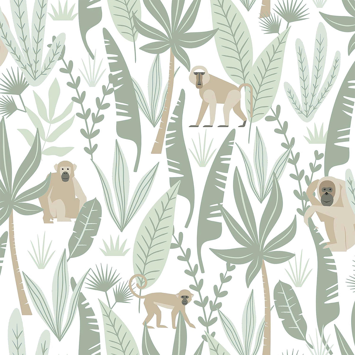 Kiki Monkeys Wallpaper