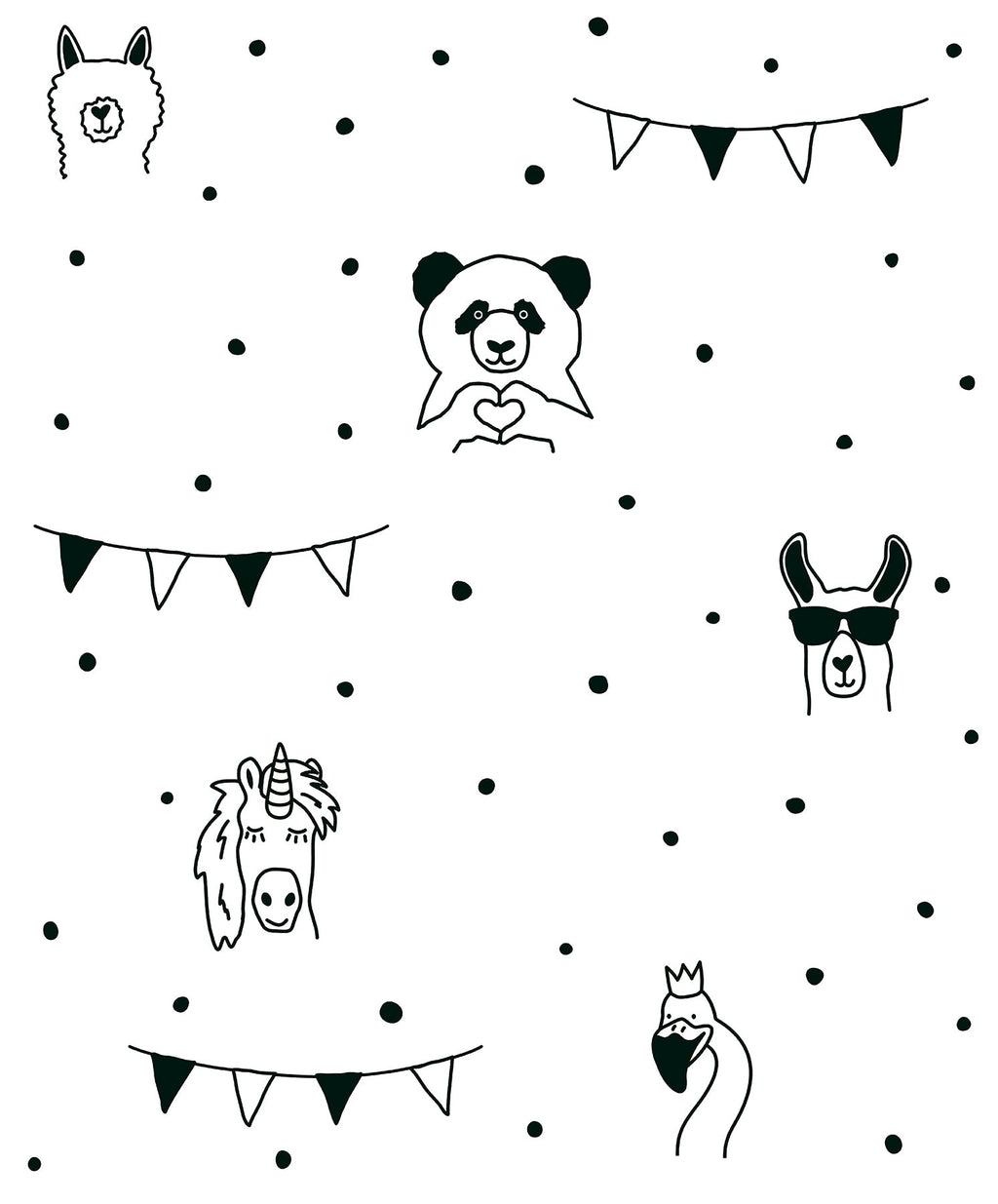 Orlow Llama Wallpaper