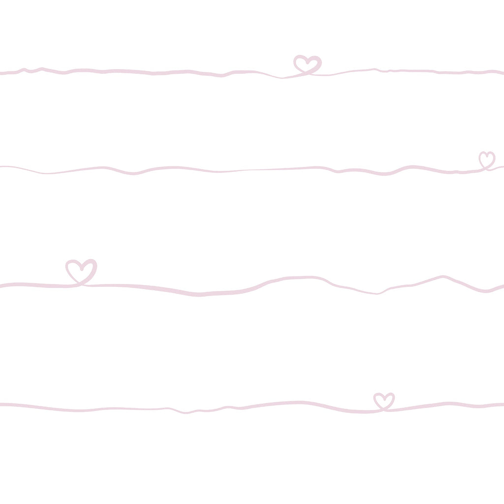 Love & Hearts Script Wallpaper