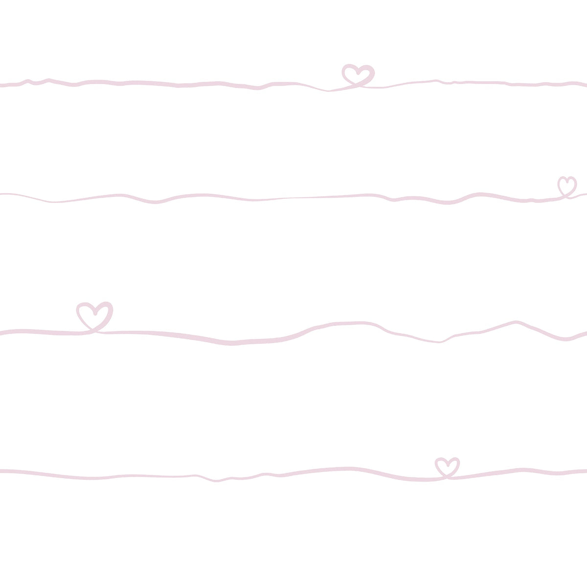 Love & Hearts Script Wallpaper