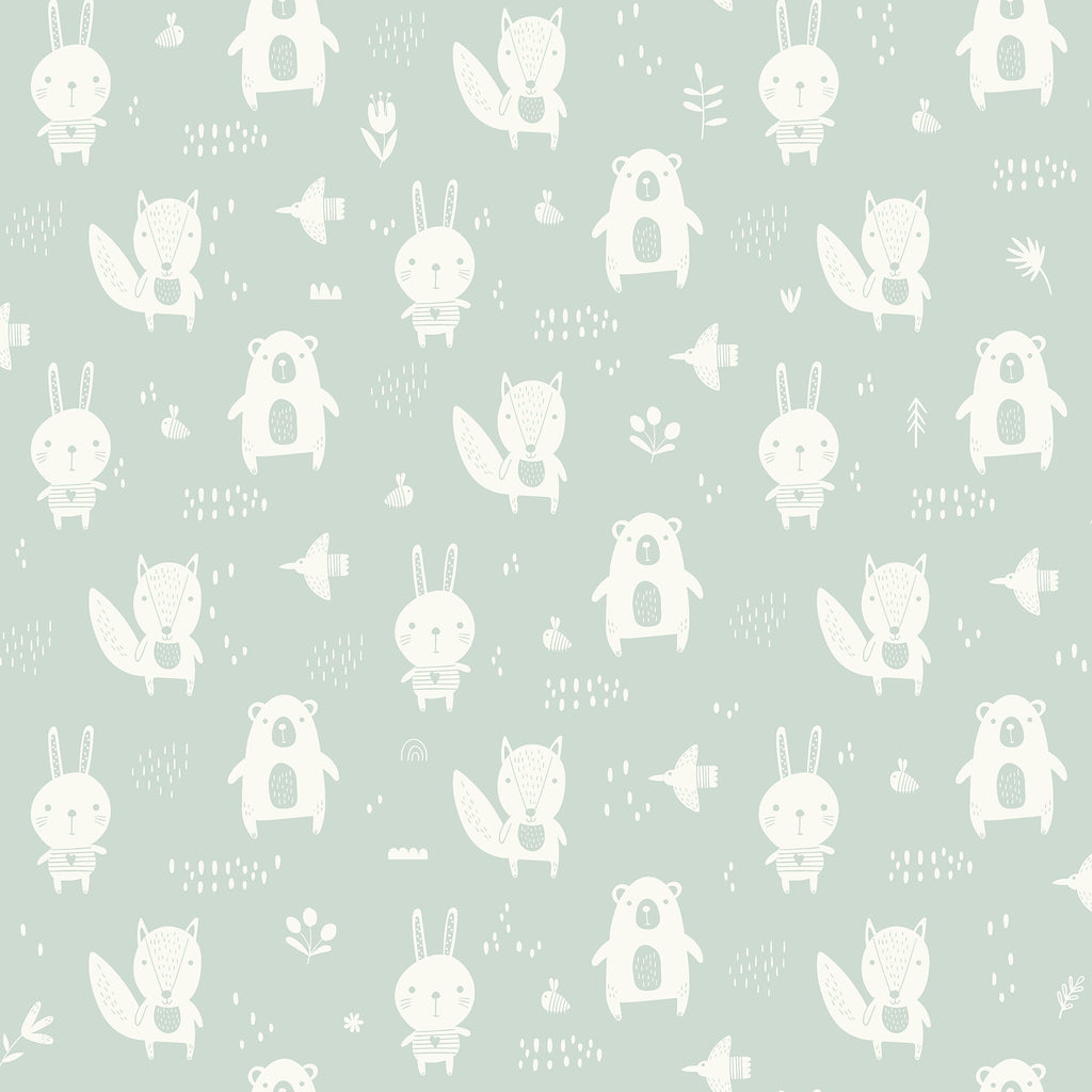 Bitsy Woodland Wallpaper