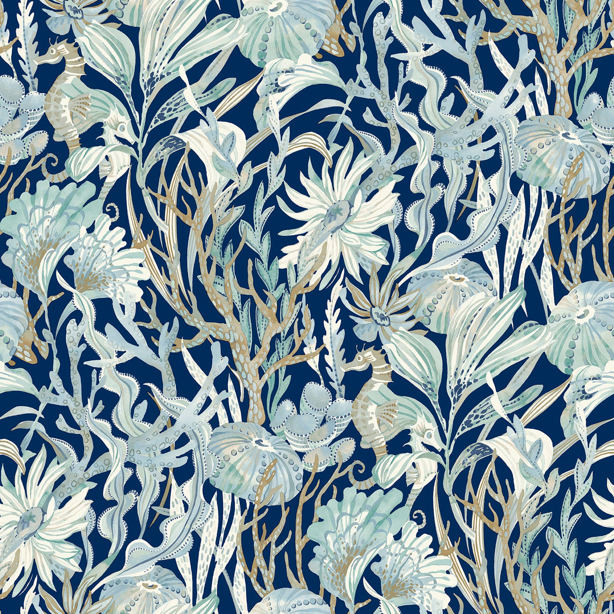 Kelp Garden Tropical Reef Wallpaper