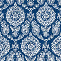 Helm Damask Floral Medallion Wallpaper