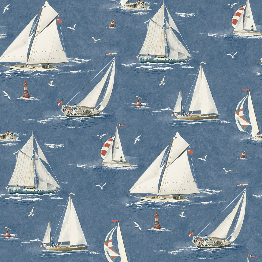Leeward Sailboat Wallpaper
