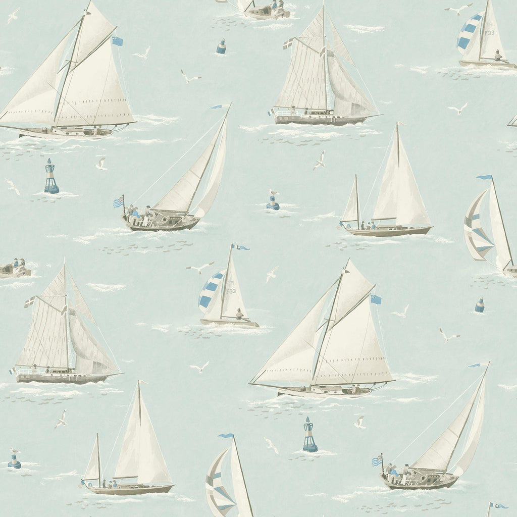 Leeward Sailboat Wallpaper
